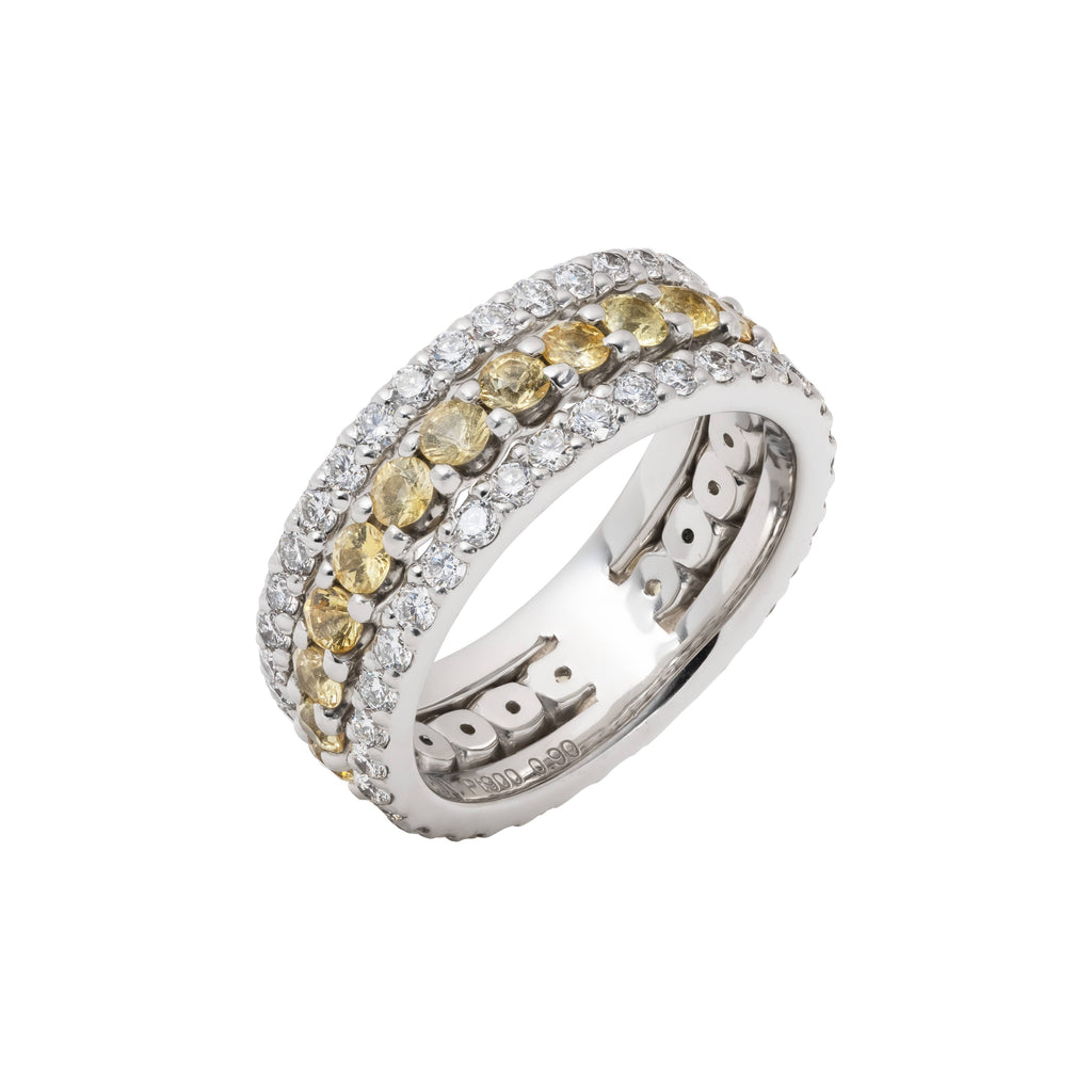 カスタム・フルエタニティリングトロワ