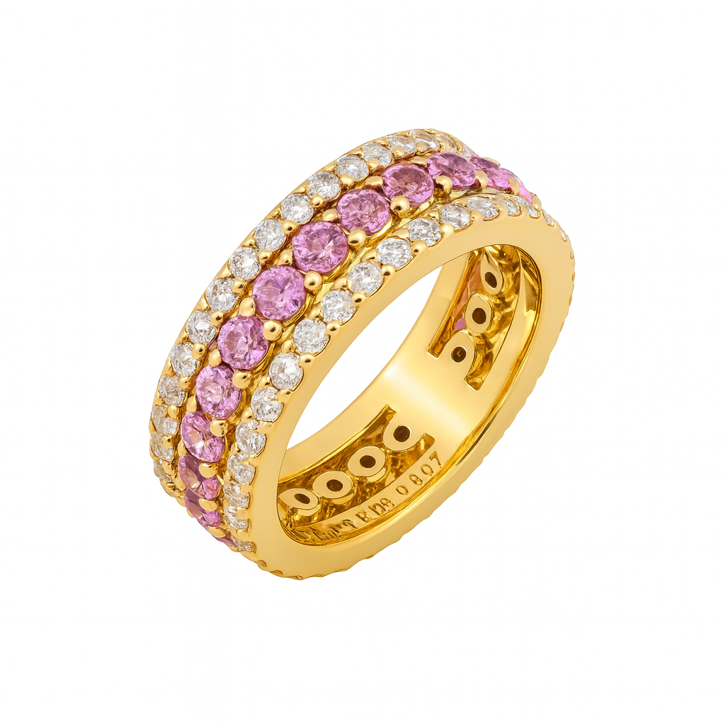 カスタム・フルエタニティリングトロワ