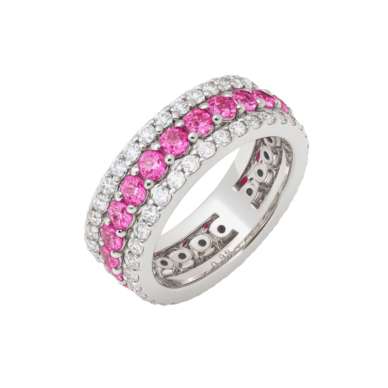 カスタム・フルエタニティリングトロワ